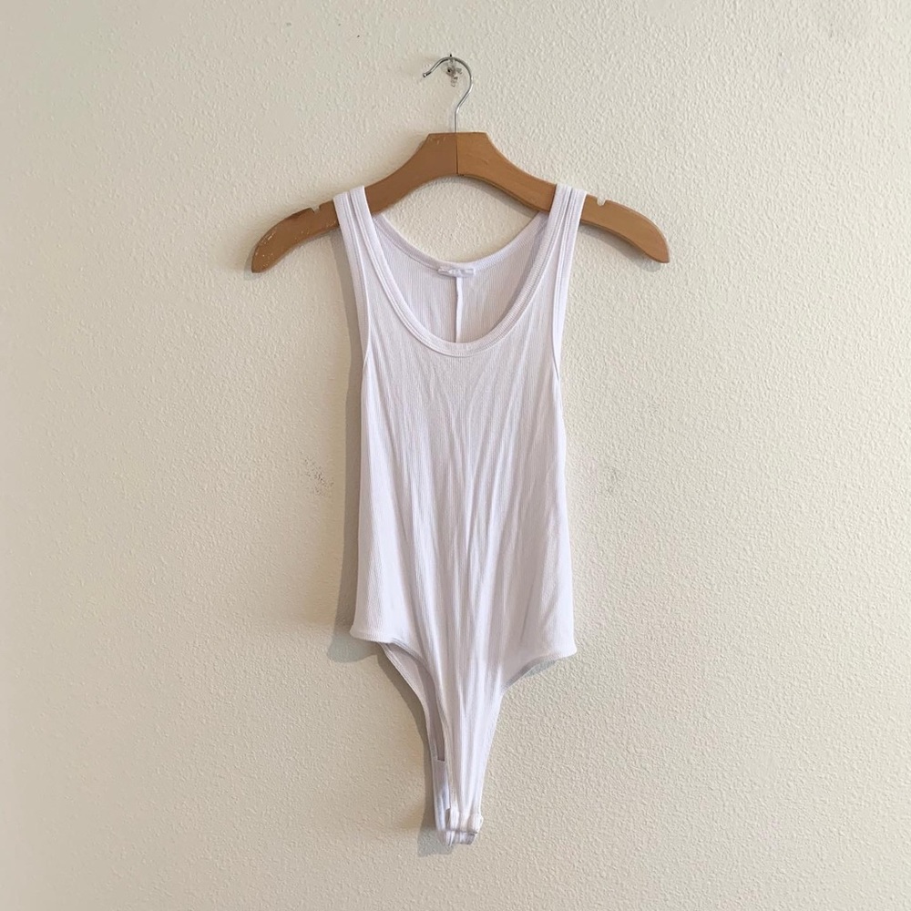 Clyque Jenna White Bodysuit
